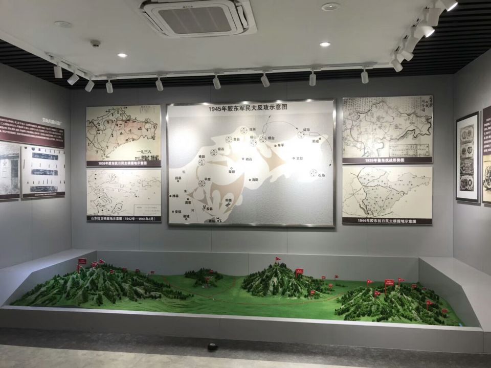 艾山戰(zhàn)役地形沙盤